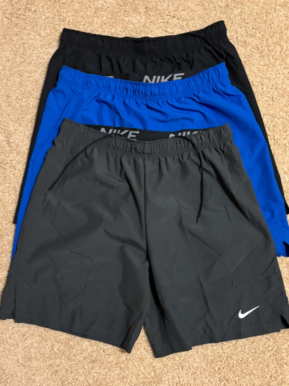 NIKE MEN'S DRI-FIT TEAM FLEX WOVEN TRAINING SHORTS